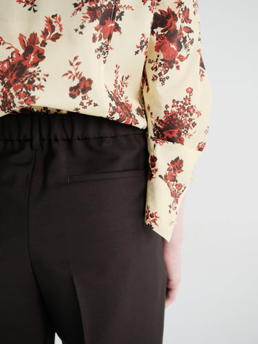 Jil Sander - Trousers in Chocolate Brown