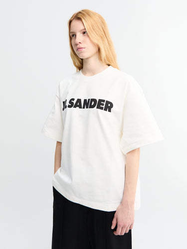 Jil Sander - Logo T-Shirt in Porcelain