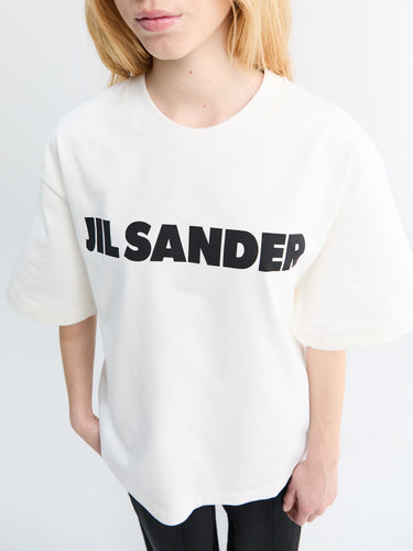 Jil Sander - Logo T-Shirt in Porcelain