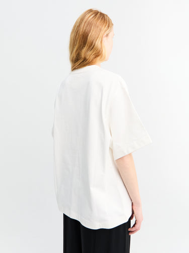 Jil Sander - Logo T-Shirt in Porcelain