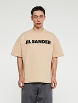 Jil Sander - Logo T-Shirt in Dark Sand