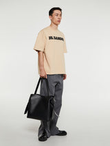 Jil Sander - Logo T-Shirt in Dark Sand