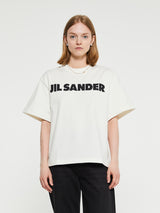Jil Sander - Logo T-Shirt in Porcelain