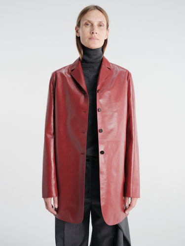 Jil Sander - Jacket 89 Lh in Cedar Red