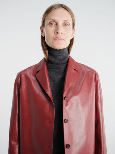 Jil Sander - Jacket 89 Lh in Cedar Red