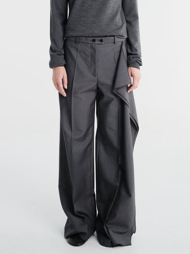 Jil Sander - Trouser 163 Aw 30 in Fog