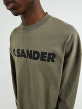 Jil Sander - Logo T-Shirt in Thyme Green