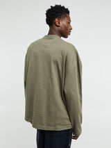 Jil Sander - Logo T-Shirt in Thyme Green
