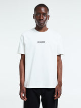Jil Sander - Cotton Crewneck T-Shirt in Porcelain