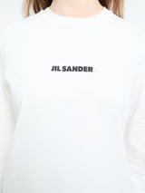 Jil Sander - Logo T-Shirt in Porcelain