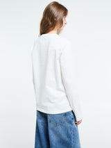 Jil Sander - Logo T-Shirt in Porcelain