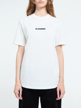 Jil Sander - Logo T-Shirt in Porcelain