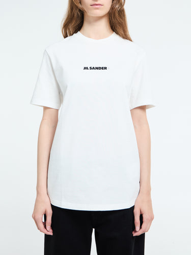 Jil Sander - Logo T-Shirt in Porcelain