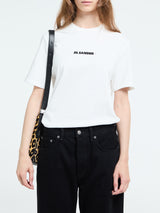 Jil Sander - Logo T-Shirt in Porcelain