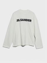 Jil Sander - Long-sleeved T-Shirt in Porcelain