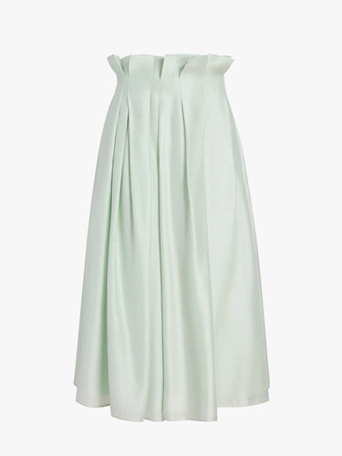 Khaite - Astrid Skirt in Ice Green