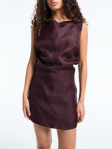 Khaite - Tota Dress in Almandine