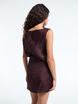 Khaite - Tota Dress in Almandine