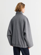 Khaite - Garret Jacket in Grey Melange