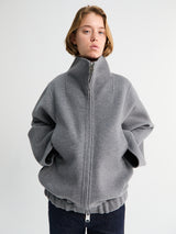 Khaite - Garret Jacket in Grey Melange
