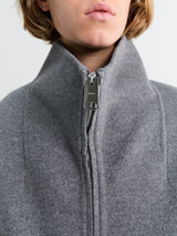 Khaite - Garret Jacket in Grey Melange