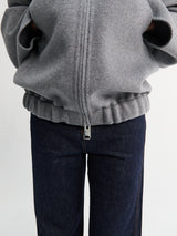 Khaite - Garret Jacket in Grey Melange