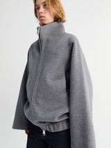 Khaite - Garret Jacket in Grey Melange