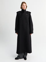 Khaite - Donna Coat in Black