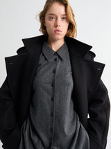 Khaite - Donna Coat in Black