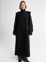 Khaite - Donna Coat in Black