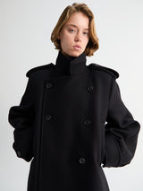 Khaite - Donna Coat in Black