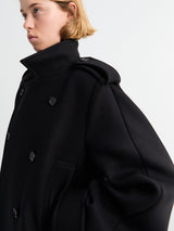 Khaite - Donna Coat in Black