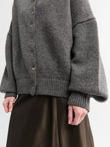 Khaite - Nelya Sweater in Stone