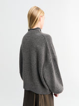Khaite - Nelya Sweater in Stone