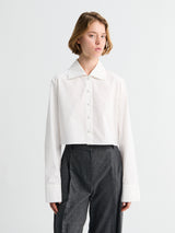 Khaite - Jasen Top in Chalk