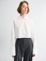 Khaite - Jasen Top in Chalk