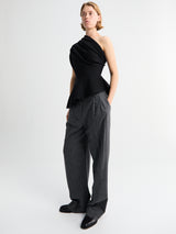 Khaite - August Pants in Storm