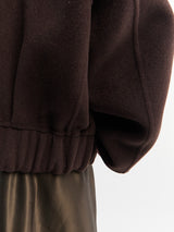 Khaite - Odin Jacket in Dark Brown