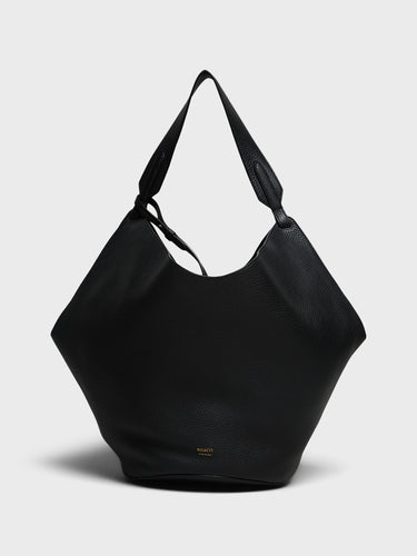 Khaite - Lotus Medium Tote Bag in Black