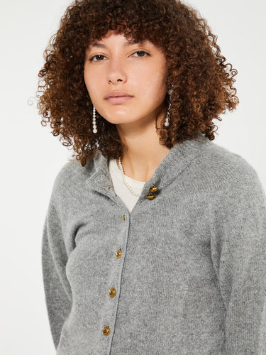 Khaite - Ambre Cardigan in Granite