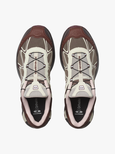 Salomon - XT-Whisper Sneakers in Walnut, Bitter Chocolate and Vanilla Ice