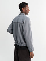 Lady White Co. - Textured Coach Jacket in Kelp