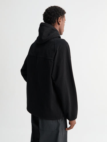 Lady White Co. - Jersey Parka in Black