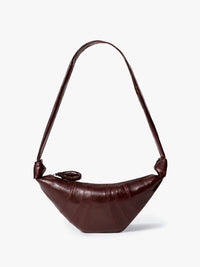 Lemaire - Small Croissant Bag in Chocolate Fondant