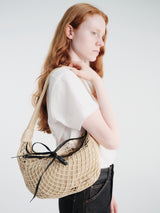 Lemaire - Fortune Croissant Filt Bag in Light Beige