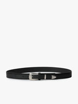 Lemaire - Minimal Western Belt in Black