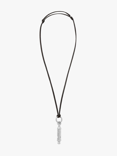 Lemaire - Acme Whistle Necklace in Silver
