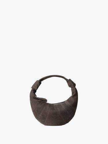 Lemaire - Mini Fortune Croissant Bag in Ebony Brown
