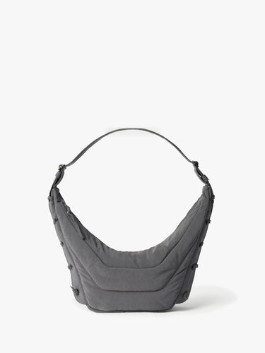Lemaire - Medium Soft Game Bag in Grey Blue