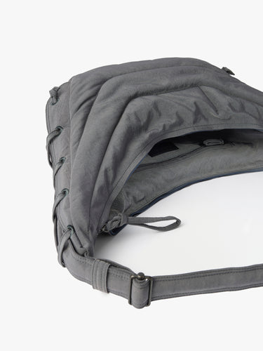 Lemaire - Small Soft Game Bag in Grey Blue